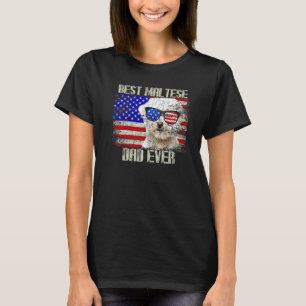 Camiseta El mejor padre maltés de Estados Unidos jamás ante