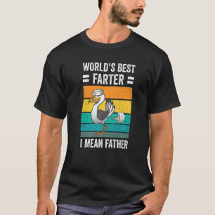 Camiseta El mejor padre más grande del mundo con Chistes de