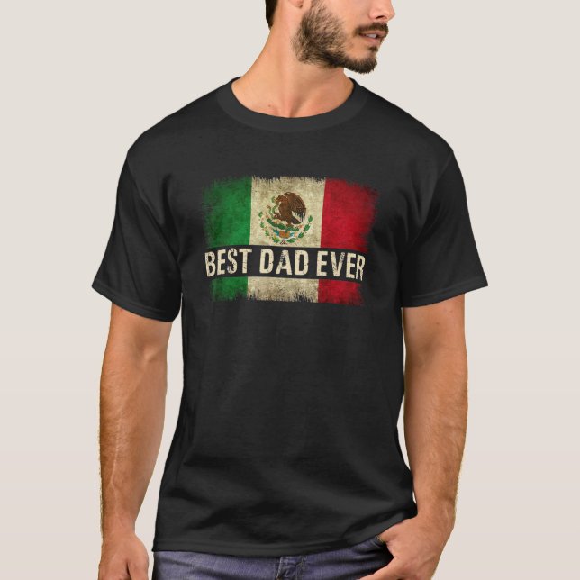 Camiseta El mejor padre mexicano de todos los años: la band (Anverso)