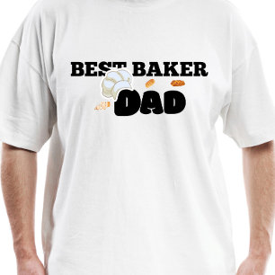 Camiseta ¡El mejor padre panadero - Un delicioso tributo a
