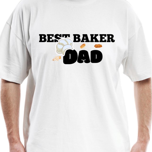 Camiseta ¡El mejor padre panadero - Un delicioso tributo a  (Subido por el creador)