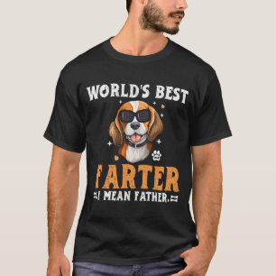 Camiseta El Mejor Padre Pedorro Quiero Decir Padre