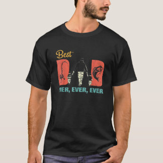 Camiseta El mejor padre pescador de la historia Pescador Vi