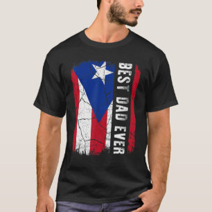 Camiseta El mejor padre puertorriqueño que alguna vez haya 