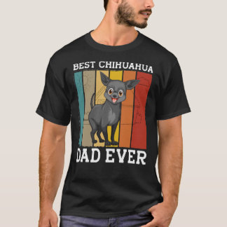 Camiseta El mejor padre retro de Chihuahua