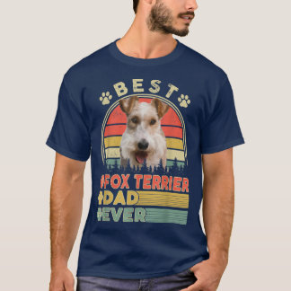 Camiseta El Mejor Padre Terrier De Los Padres De Perros Más