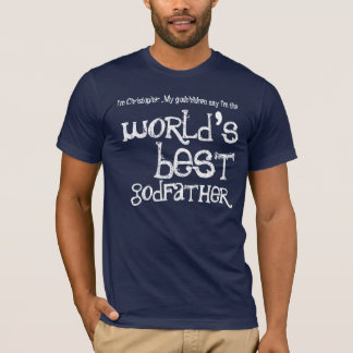 Camiseta El mejor padrino del mundo