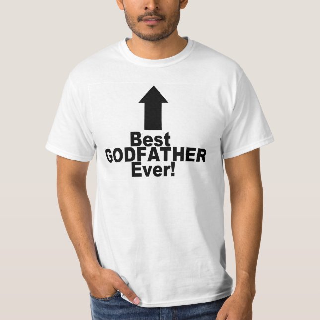 Camiseta El mejor padrino nunca (Anverso)