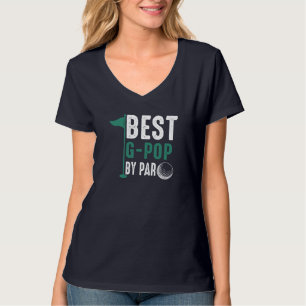 Camiseta El mejor padrino por el día del padre Par Golf Gif
