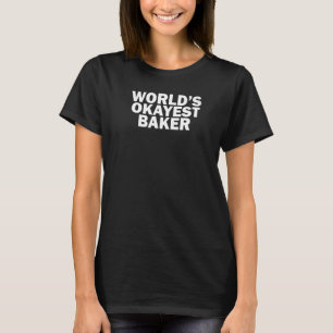 Camiseta El mejor panadero del mundo