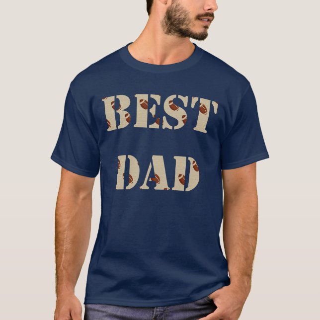 Camiseta El mejor papá (Anverso)