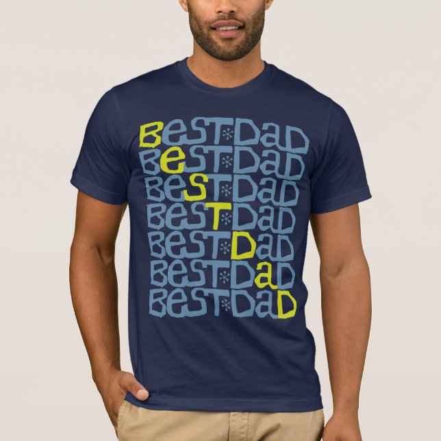 CAMISETA EL MEJOR PAPÁ (Anverso)