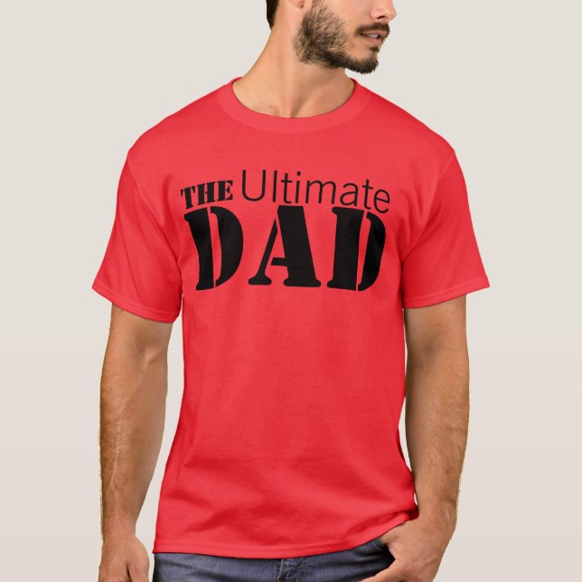 Camiseta El mejor papá (Anverso)