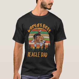 Camiseta El Mejor Papá Beagle Del Mundo En 301