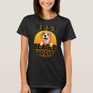 Camiseta El mejor papá Beagle jamás Orgulloso Vintage Beagp