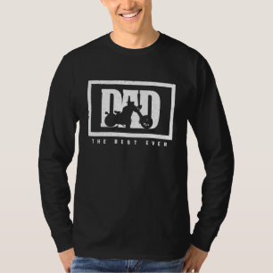 Camiseta El mejor papa ciclista de moto