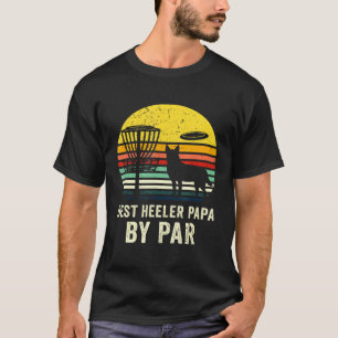 Camiseta El mejor papá de Blue Heeler del ganado australian