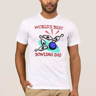 Camiseta El mejor papá de boliche del mundo