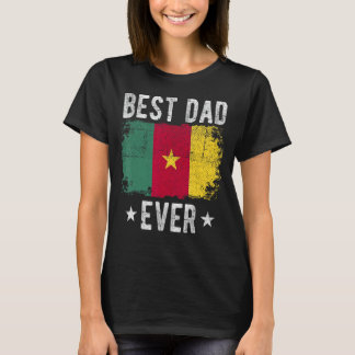 Camiseta El mejor papá de Camerún es el mejor padre camerun