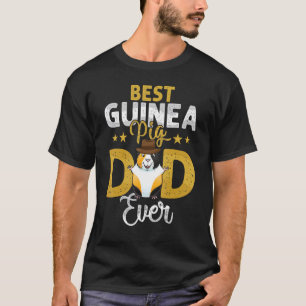 Camiseta El mejor papa de cerdo guineano jamás machos dueño