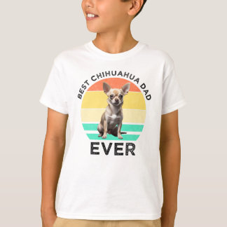 Camiseta El mejor papá de Chihuahua