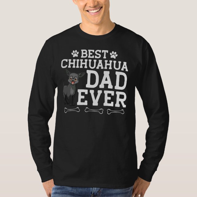 Camiseta El mejor papá de Chihuahua (Anverso)