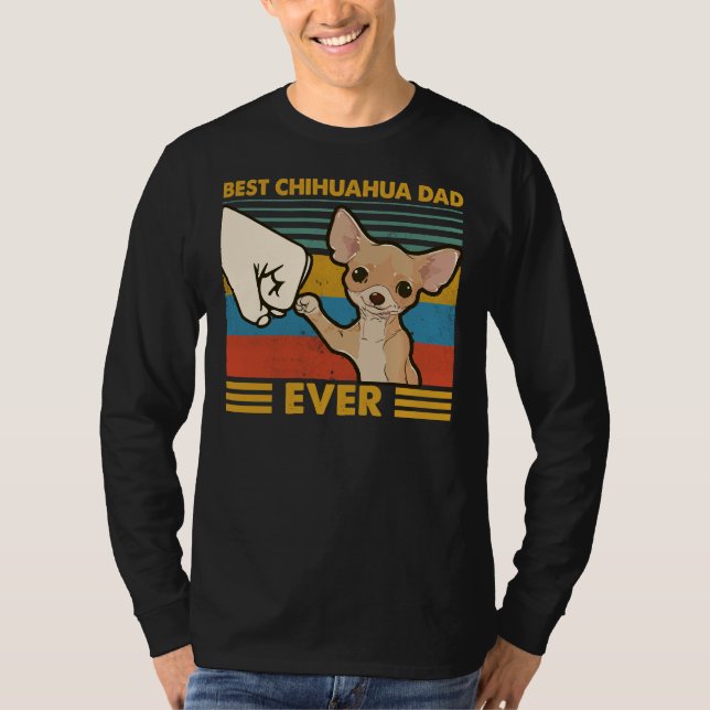 Camiseta El mejor papá de Chihuahua (Anverso)