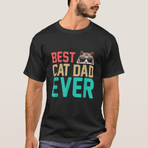 Camiseta El mejor papá de gato es divertido Ragdoll amor o