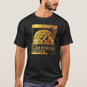 Camiseta El mejor papá de Golden Retriever para hombres