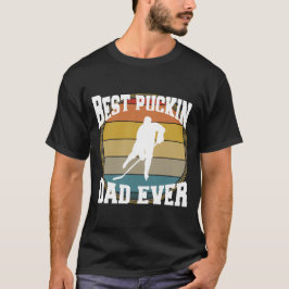 Camiseta El mejor papá de la historia del hockey