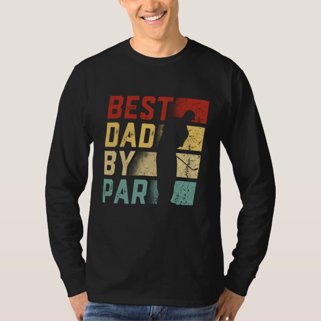 Camiseta El mejor papá de Par Golf Lover Regalo el divertid (Anverso)