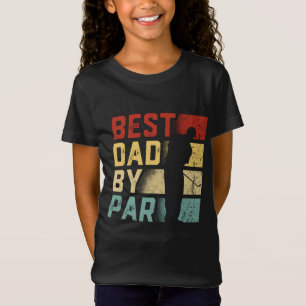 Camiseta El mejor papá de Par Golf Lover Regalo el divertid