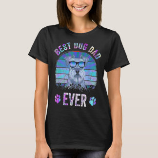 Camiseta El mejor papá de perro jamás fue retro 1 del Día d