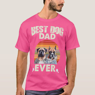 Camiseta El mejor papá de perro nunca fue un cachorro de bo