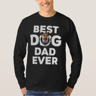 Camiseta El mejor papá de perro nunca fue Zorro suave