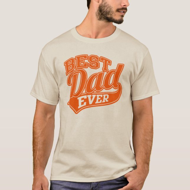 Camiseta El mejor papá de todas las estrellas SuperDad (Anverso)