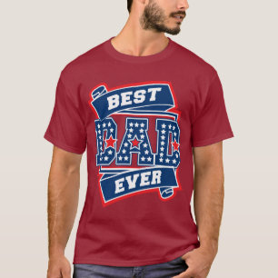 Camiseta El mejor papá de todas las estrellas SuperDad