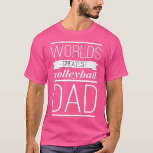 Camiseta El mejor papa de voleibol del mundo