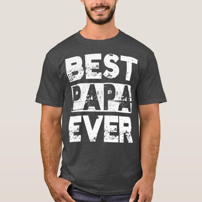 Camiseta El mejor papá del Día de los Padres más importante (Anverso)
