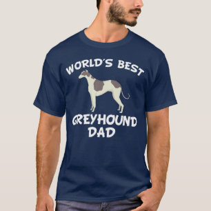 Camiseta El mejor papá del galgo del mundo