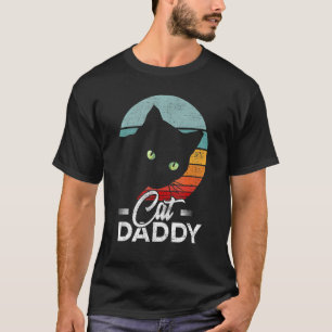 Camiseta El mejor papá del gato del día del padre del gato