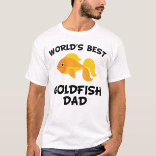 Camiseta El mejor papá del Goldfish del mundo