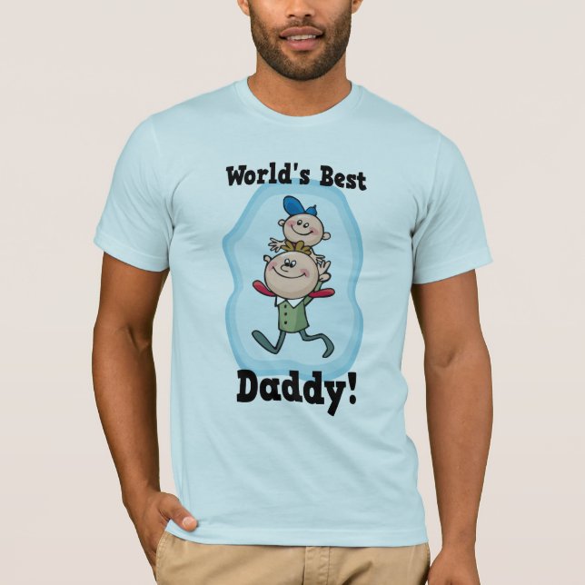 Camiseta El mejor papá del mundo (Anverso)