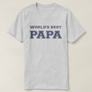 Camiseta El mejor papá del mundo