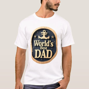 Camiseta "El mejor papá del mundo"