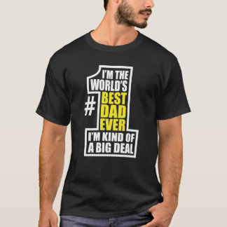 Camiseta El mejor papá del mundo