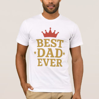 Camiseta El Mejor Papá del Mundo | Diseño de Tipografía Neg