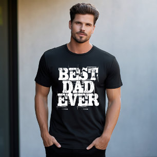 Camiseta El Mejor Papá del Mundo Fuerte y Legendario 