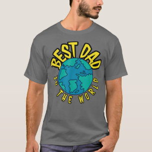 Camiseta El mejor papá del mundo - gran idea de regalo para