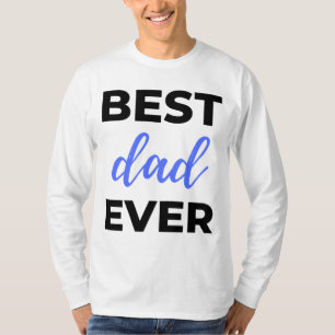 Camiseta El mejor papá del mundo negro